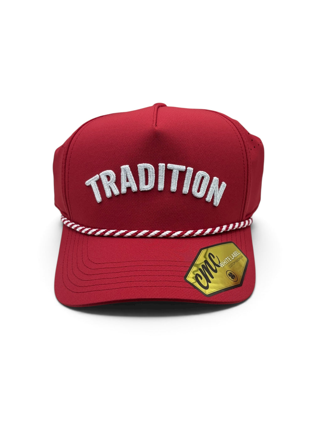 Tradition Red and White Hat