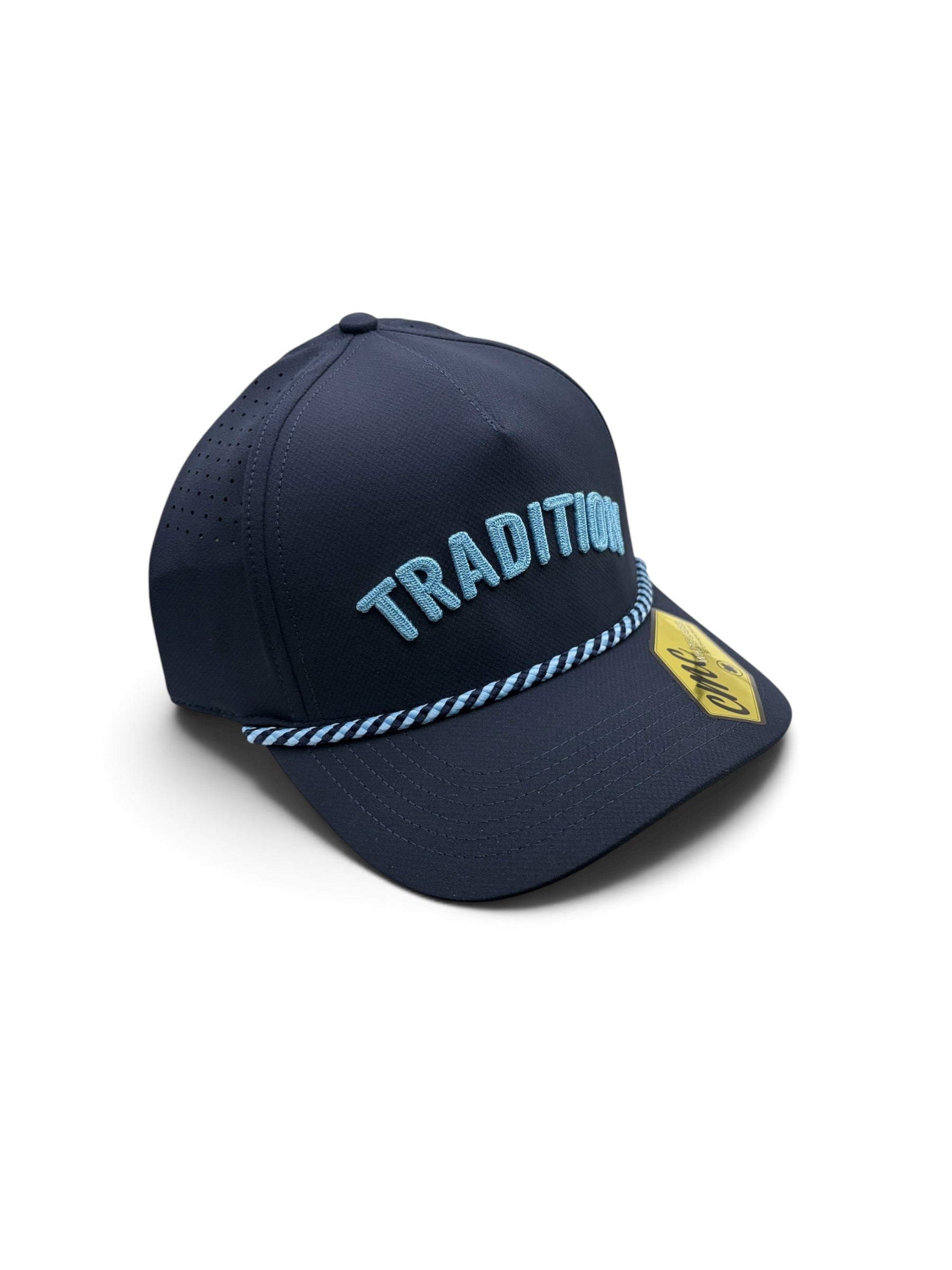 Tradition Navy and Light Blue Rope Hat