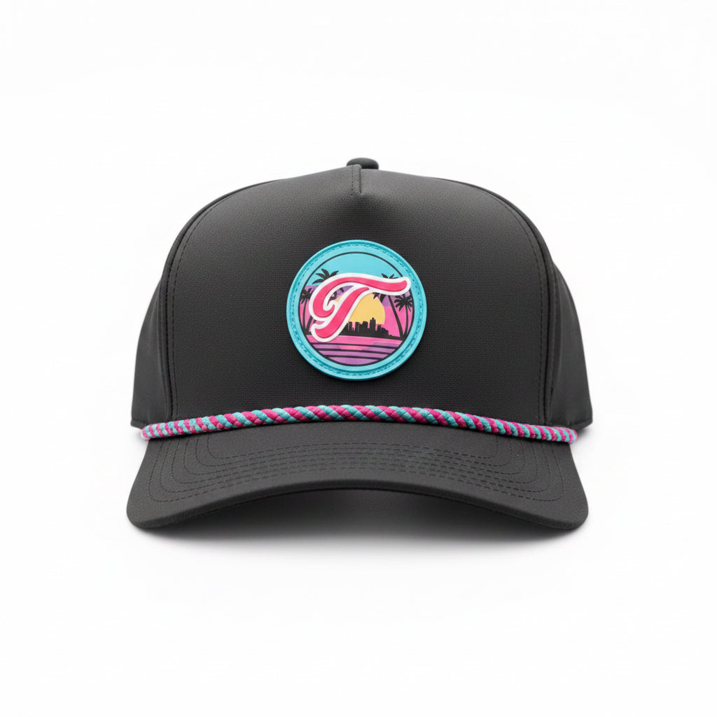 Black CMC Miami Vice Rope Hat