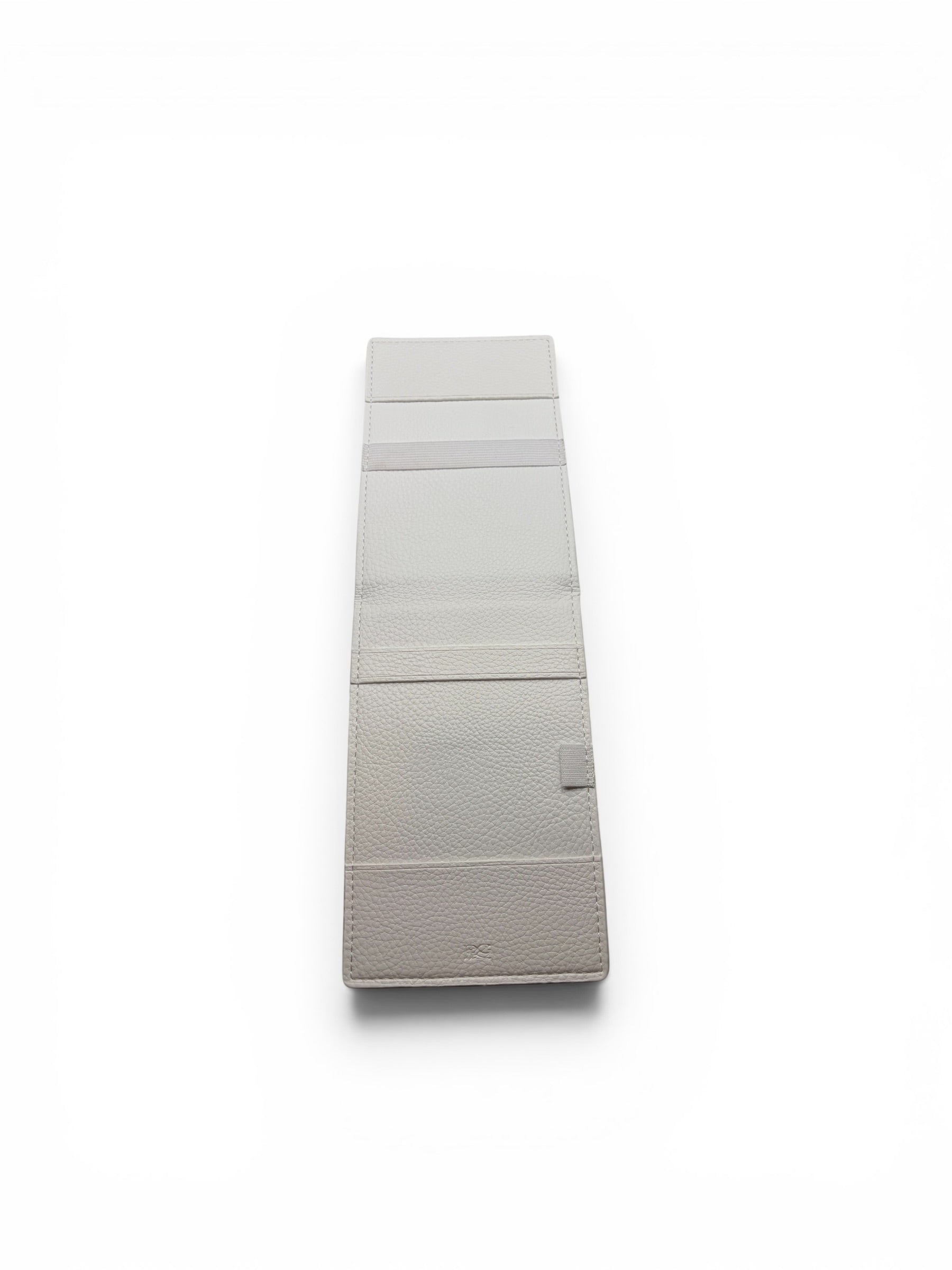 PRG Leather Yardage Book Cover White Azalea