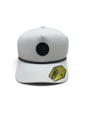 Military Salute US Army White Black and Gray Hat