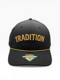 Pukka Gold on Black TRADITION Hat