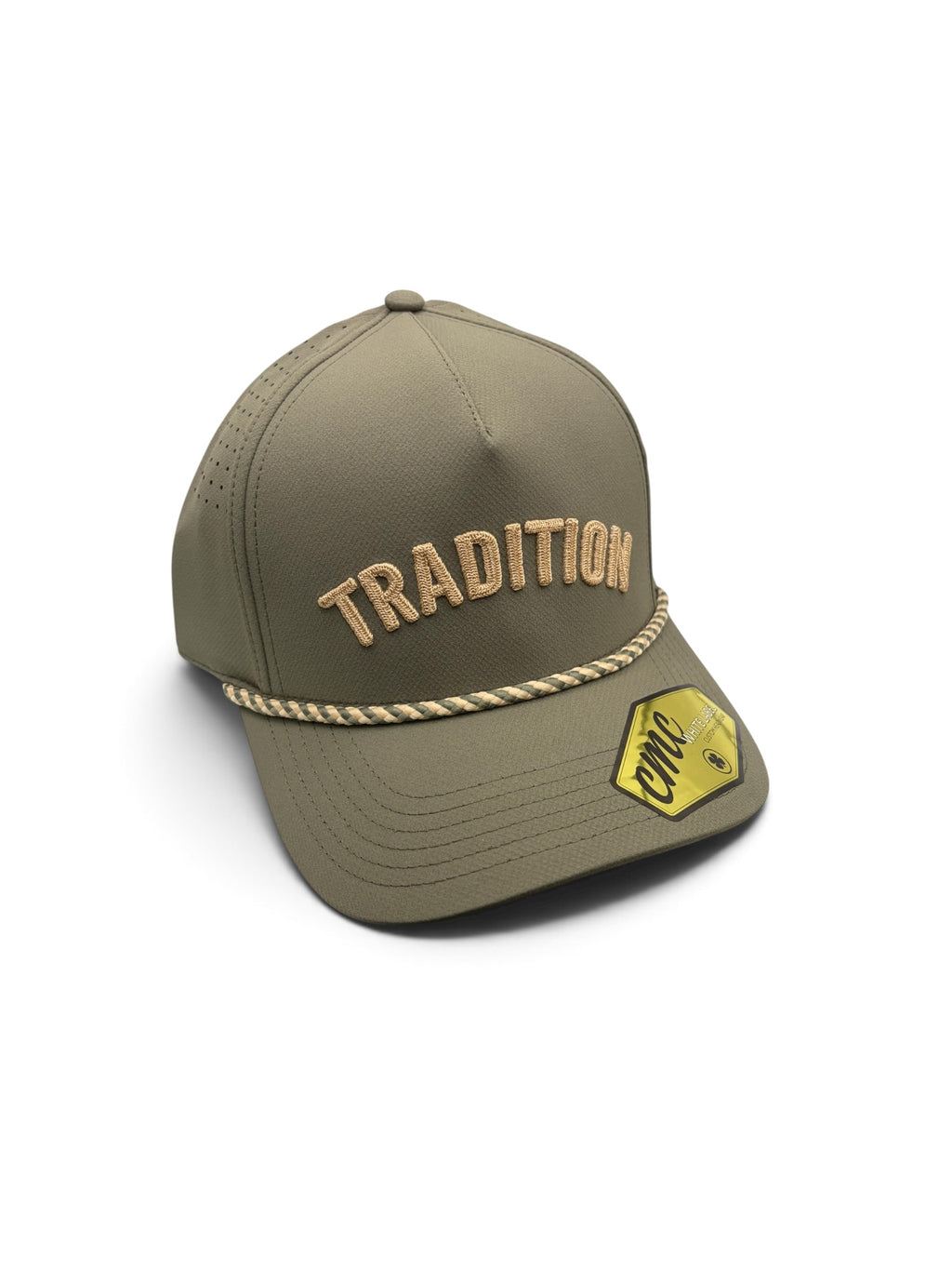 Tradition Olive Green Rope Hat