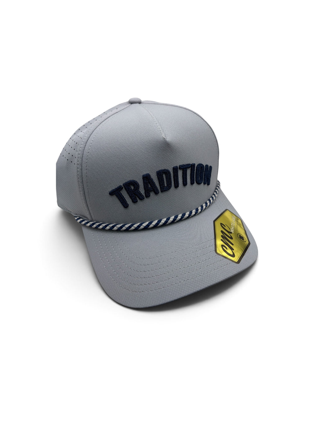 Tradition Gray and Navy Rope Hat