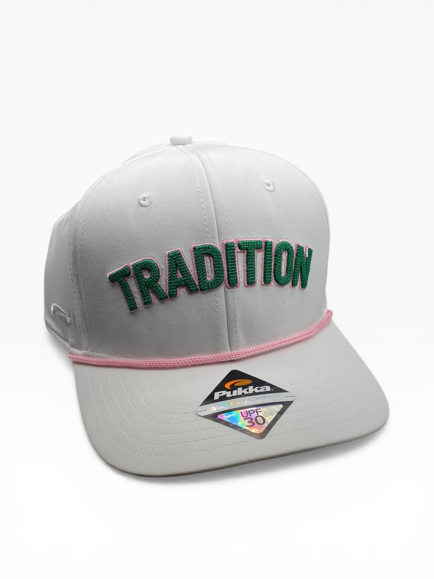 White TRADITION Azalea Season  Hat