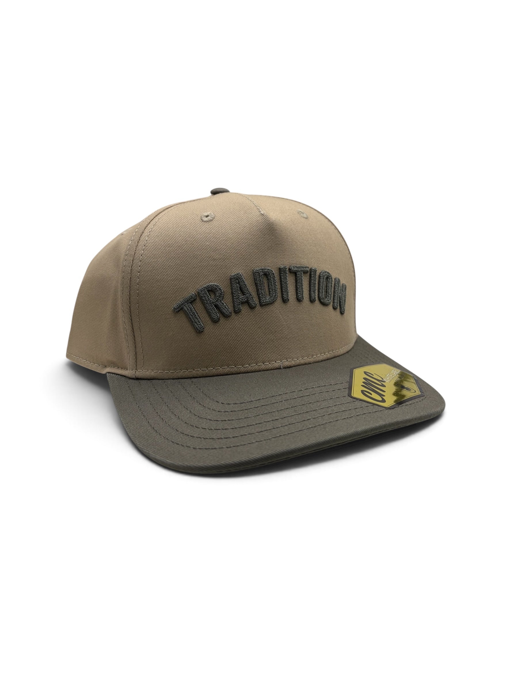 Tradition Tan and Olive Canvas Hat