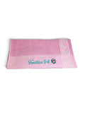 Tradition Golf Pink Paint Drip Caddie Towel