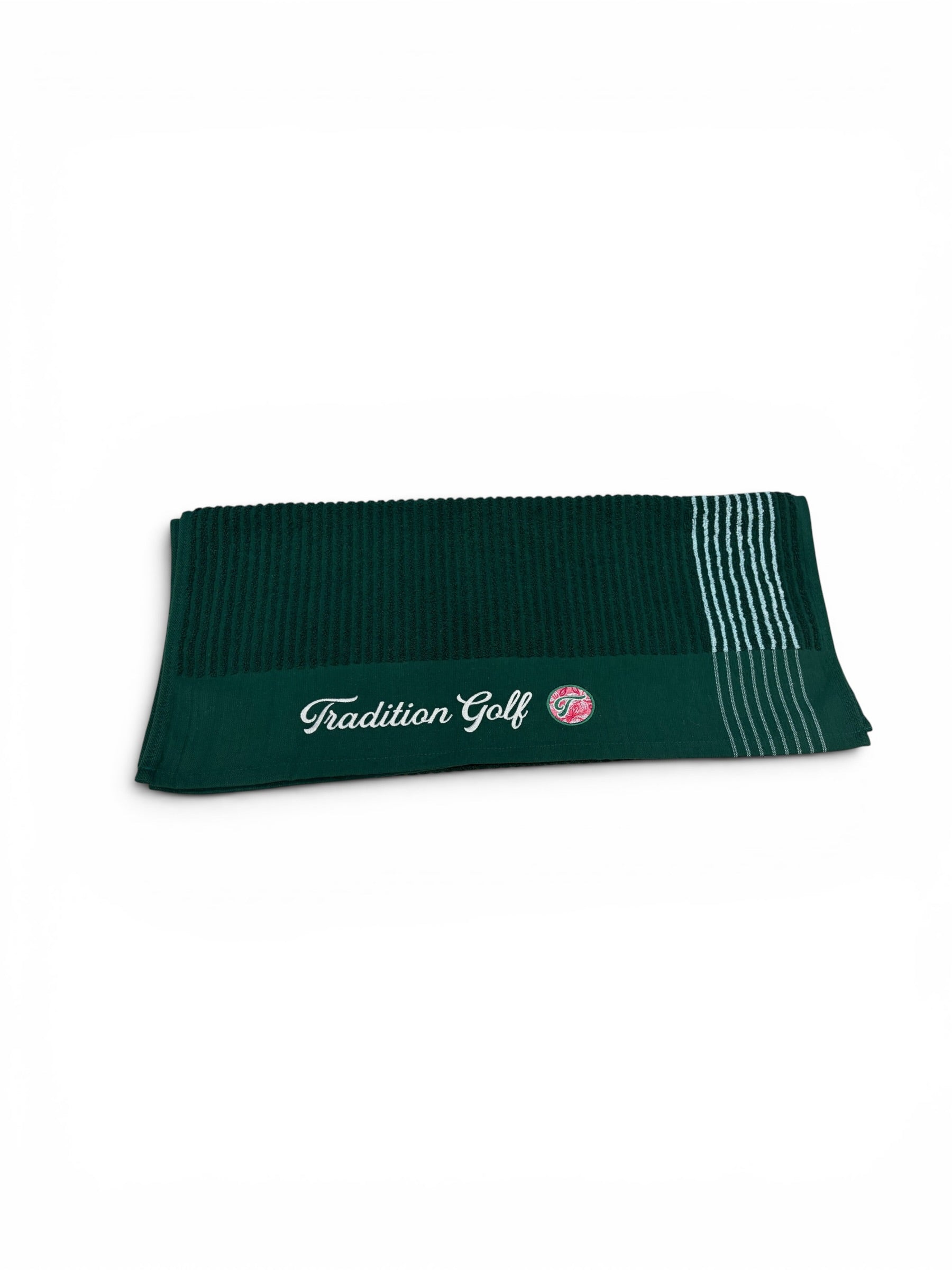 Green Azalea Tradition Golf Towel