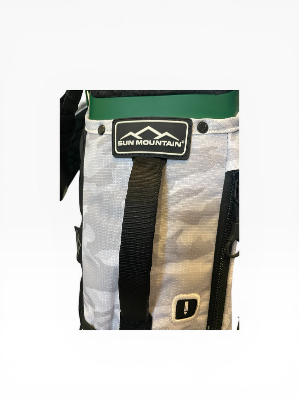 White Camo Azalea Sun Mountain Golf Bag