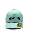 Tradition Mint Green and Black Hat