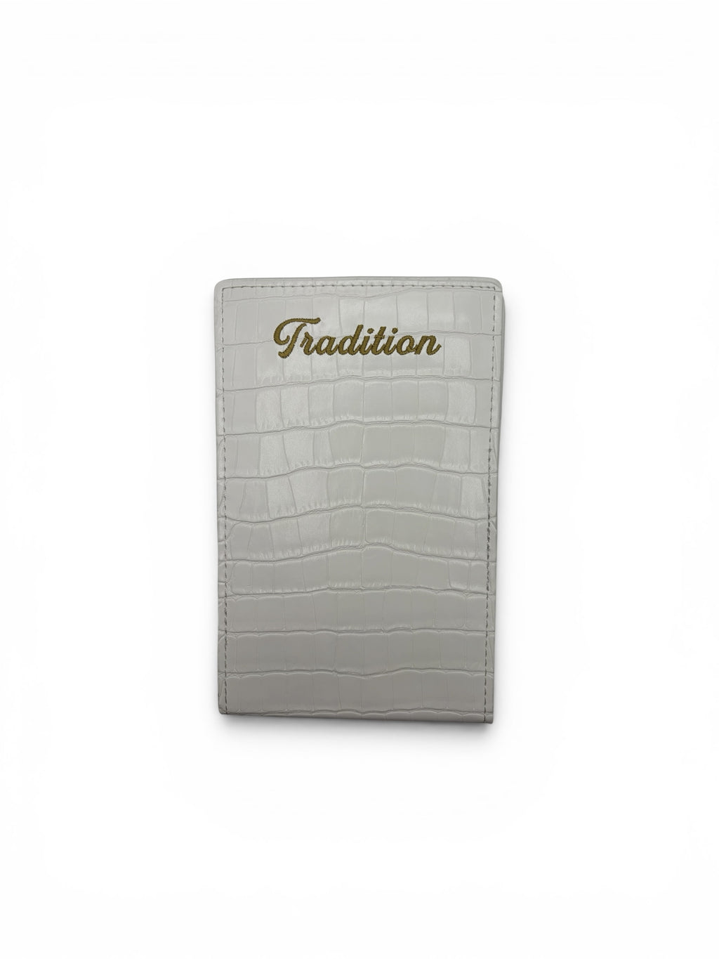 PRG Tradition Yardage Book Cover - White Gator
