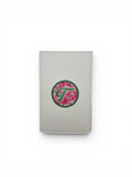 PRG Leather Yardage Book Cover White Azalea