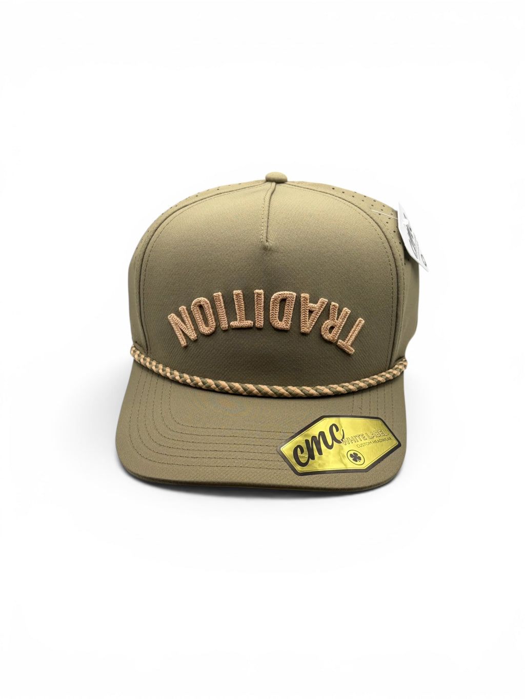 CMC Olive Green Tradition Upside Down Hat