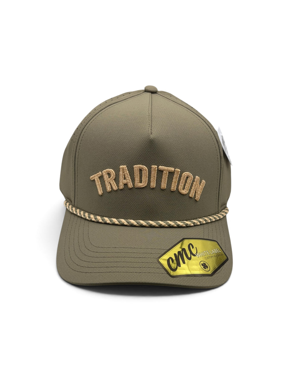 Tradition Olive Green Rope Hat