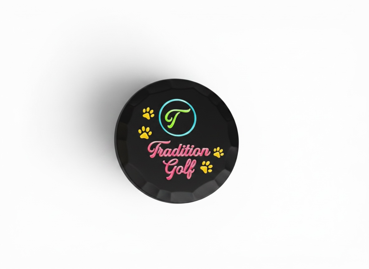 Neon Dog Black Ballmarker