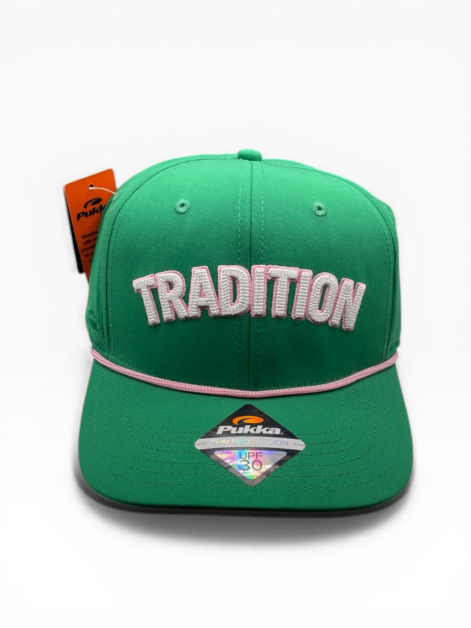 Azalea Season TRADITION Green & Pink Hat