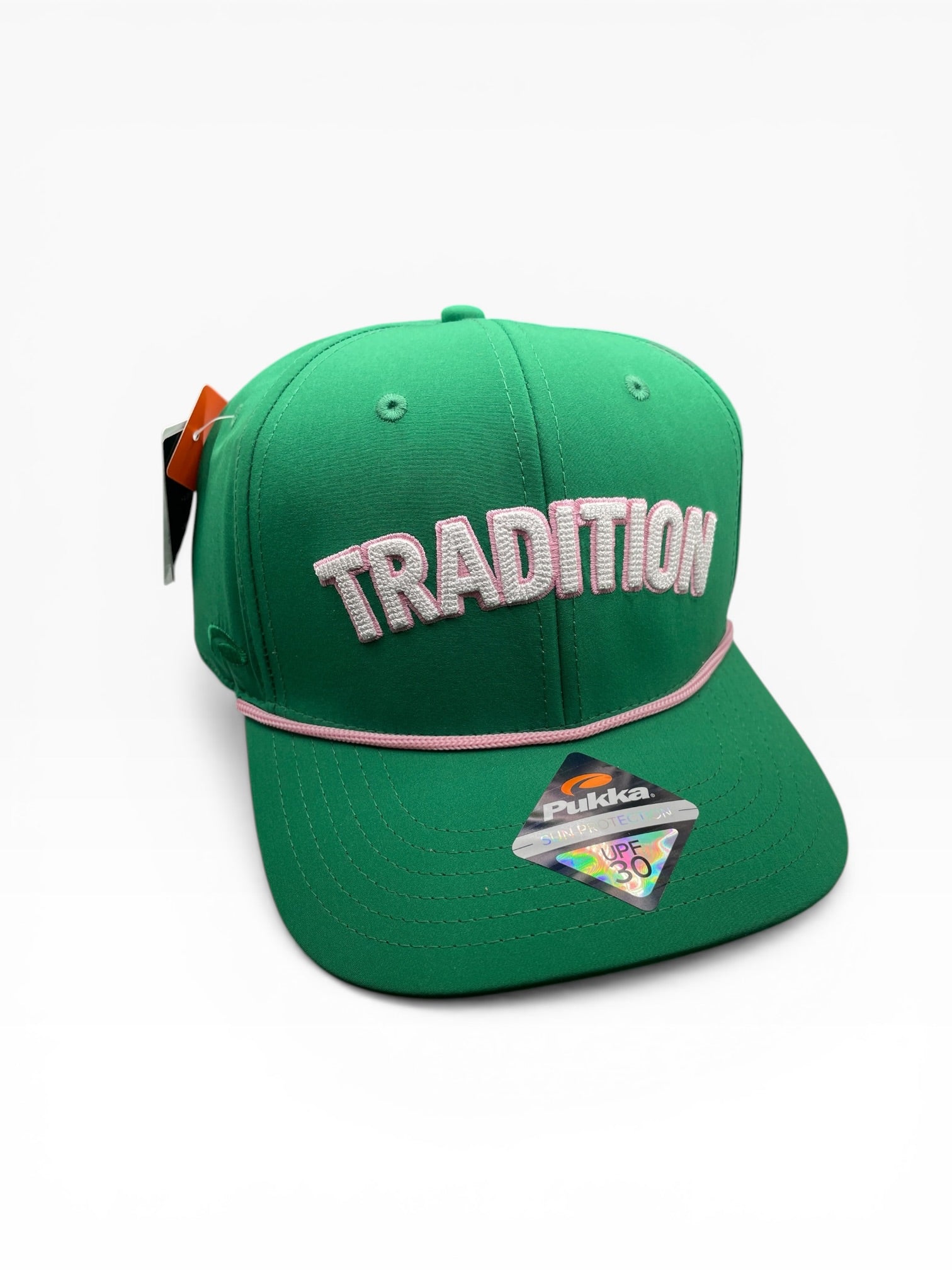 Azalea Season TRADITION Green & Pink Hat