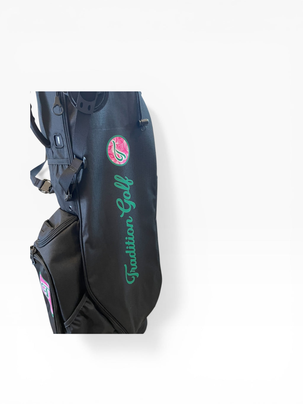 Black Azalea Sun Mountain Golf Bag