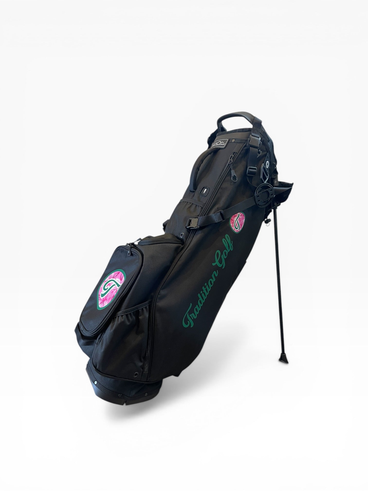 Black Azalea Sun Mountain Golf Bag