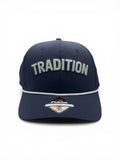 Tradition Sage Green on Navy Hat