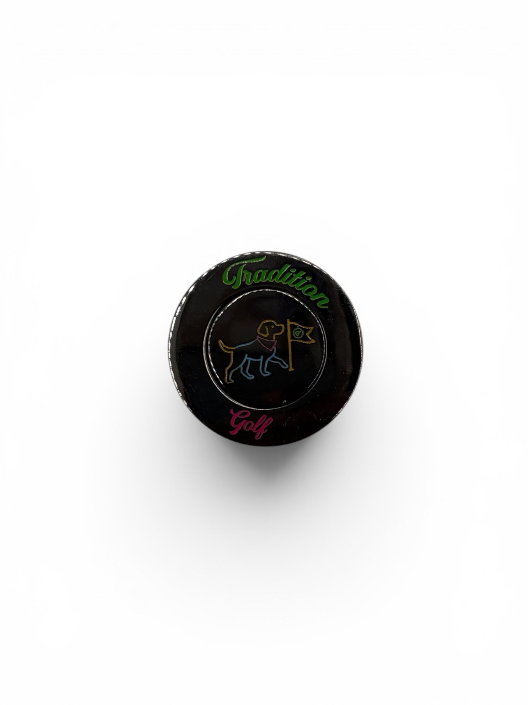 Neon Dog Double Coin Ballmarker