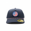CMC Navy USA Rubber Patch Rope Hat