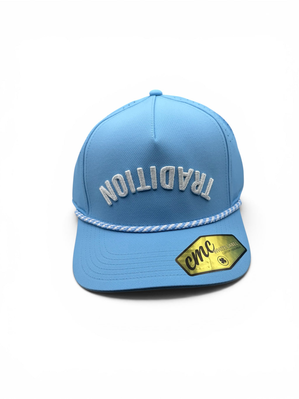 CMC Carolina Blue Upside Tradition Rope Hat