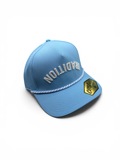 CMC Carolina Blue Upside Tradition Rope Hat