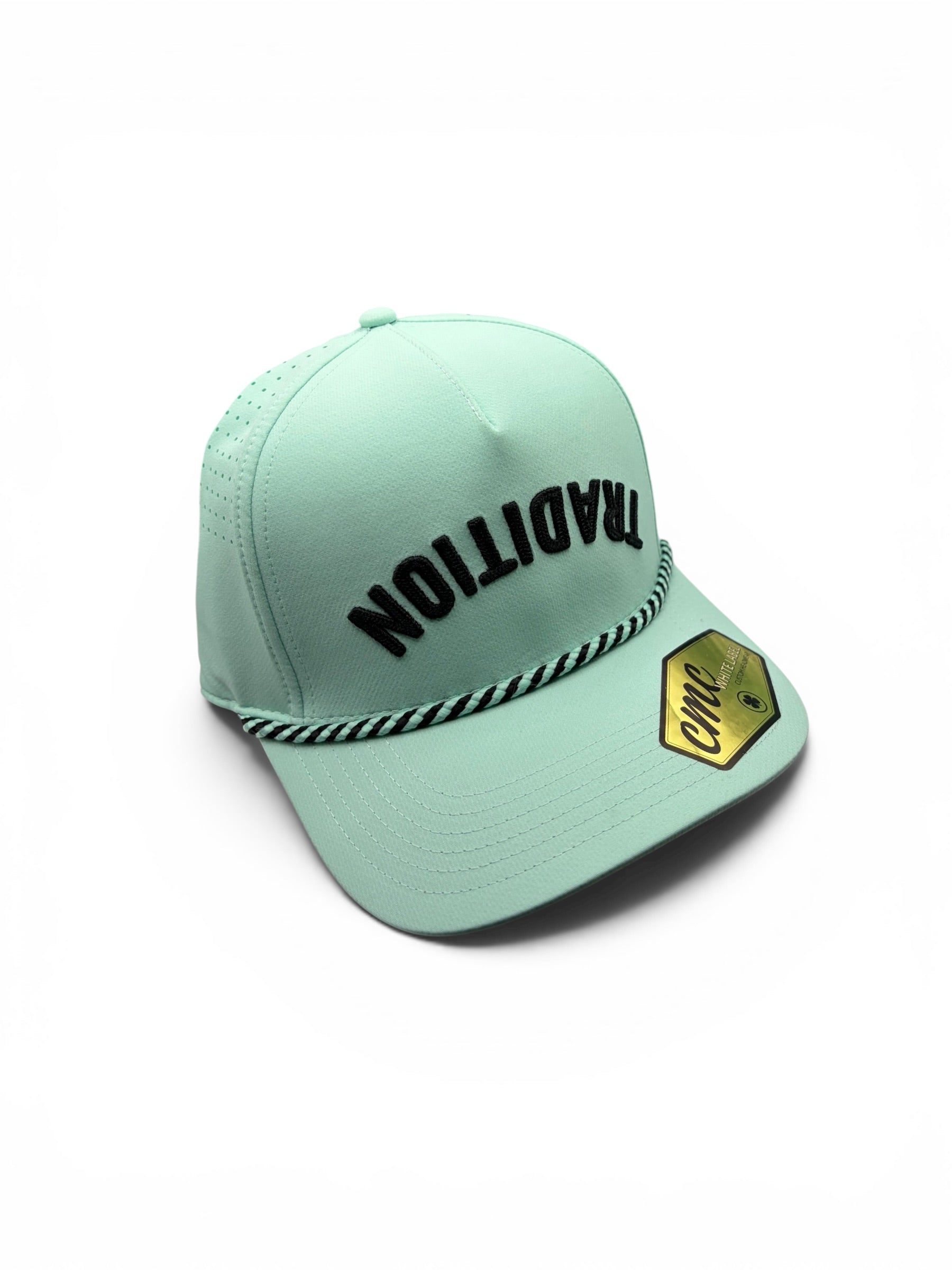 CMC Mint Green Upside Tradition Rope Hat