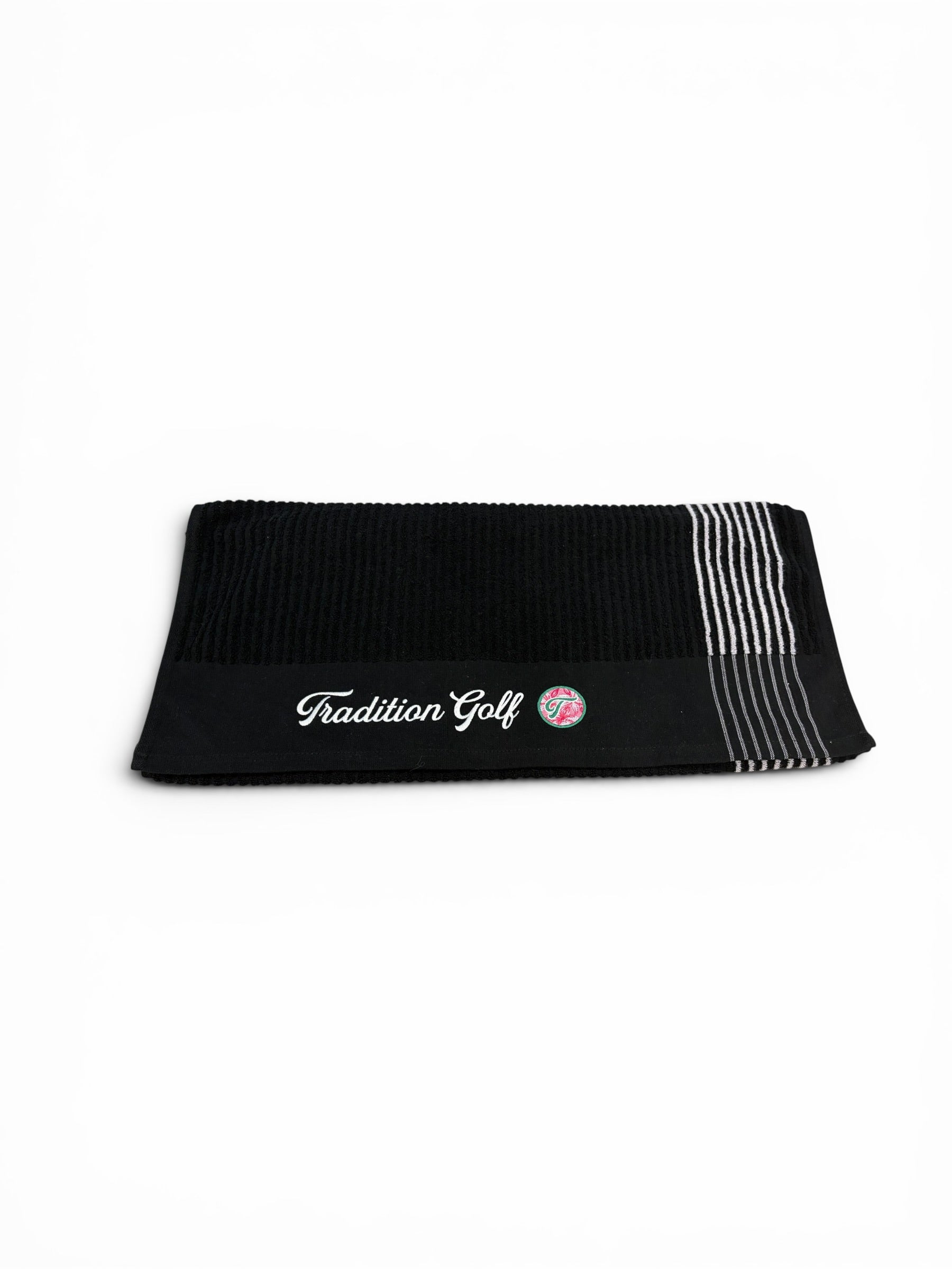 Black Azalea Tradition Golf Caddie Towel