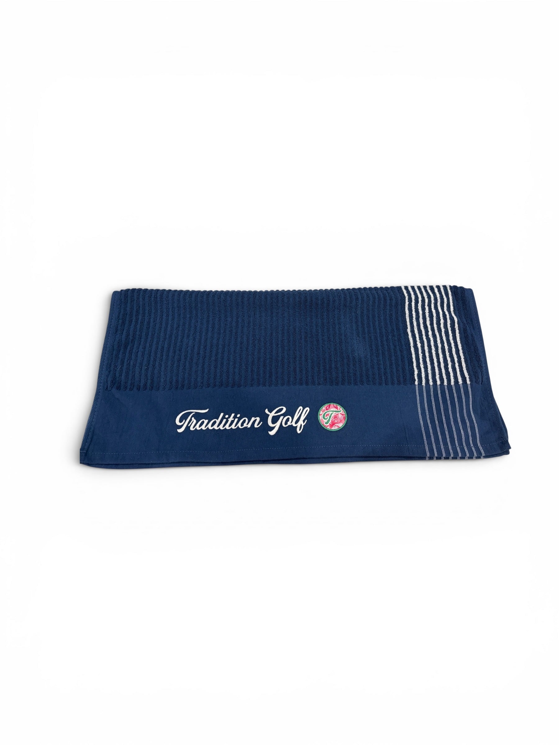 Navy Blue Azalea Tradition Golf Caddie Towel