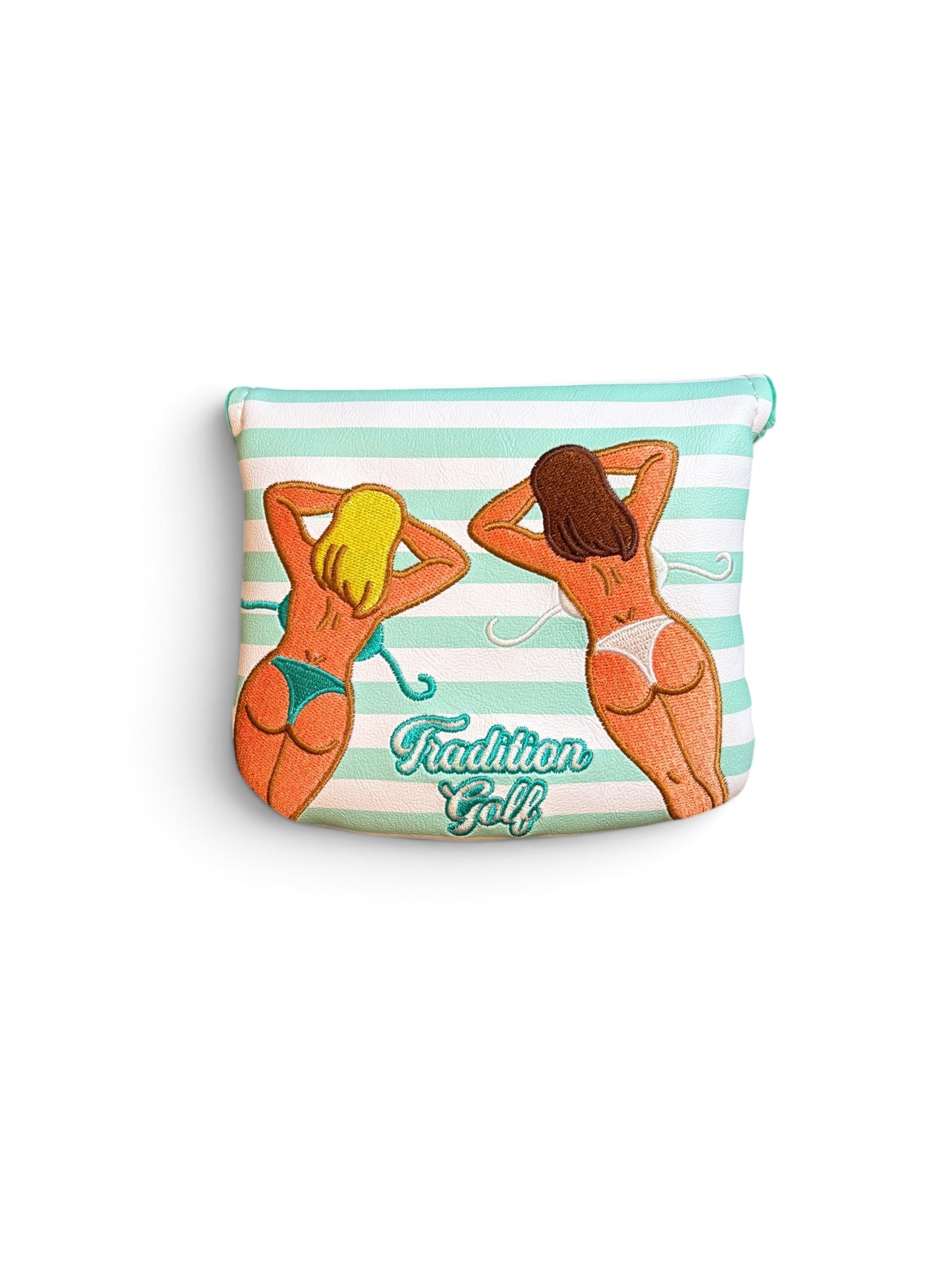 Cabana Girl - Blue - Blonde and Brunette - Mallet Headcover