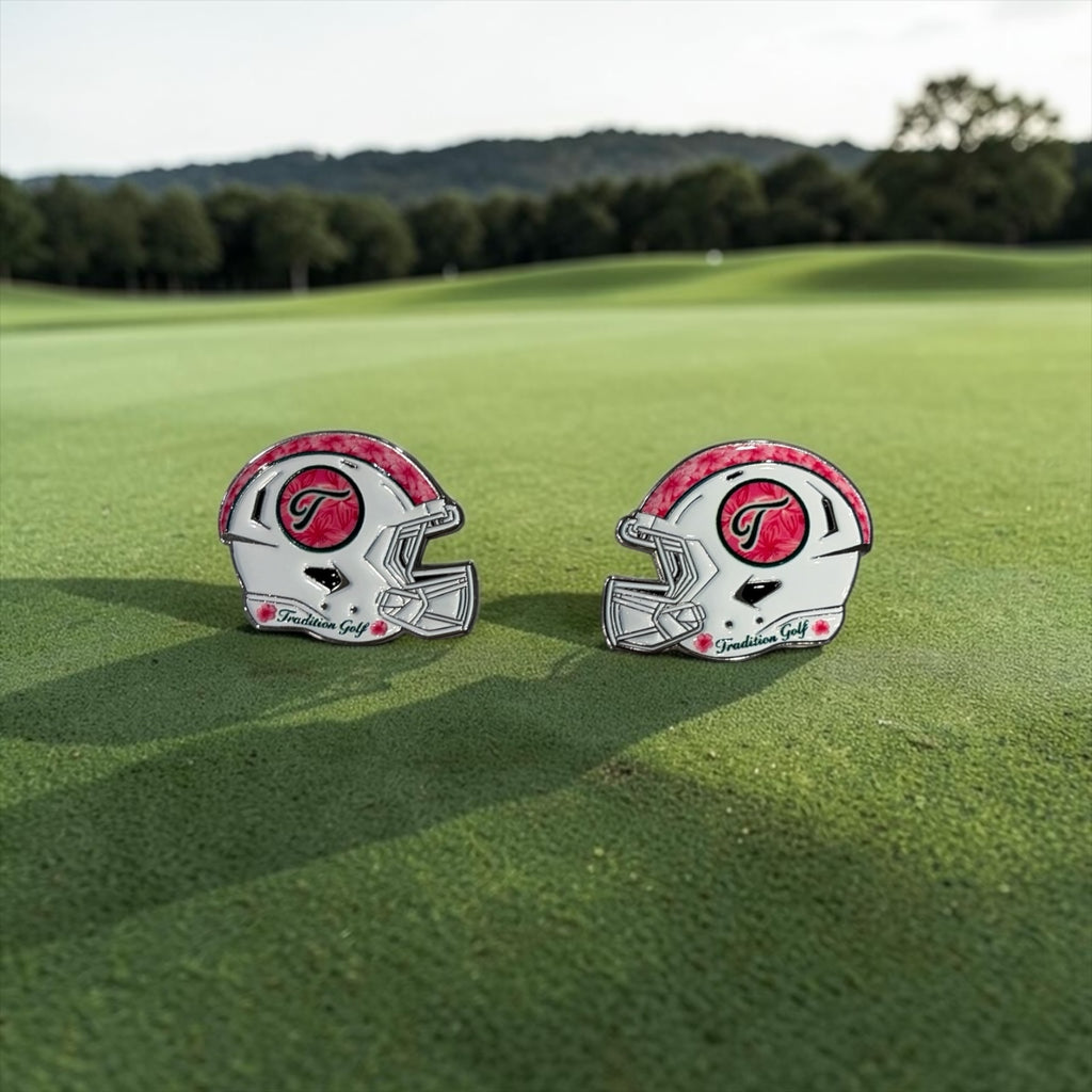 Azalea Football Helmet Double-Sided Ballmarker