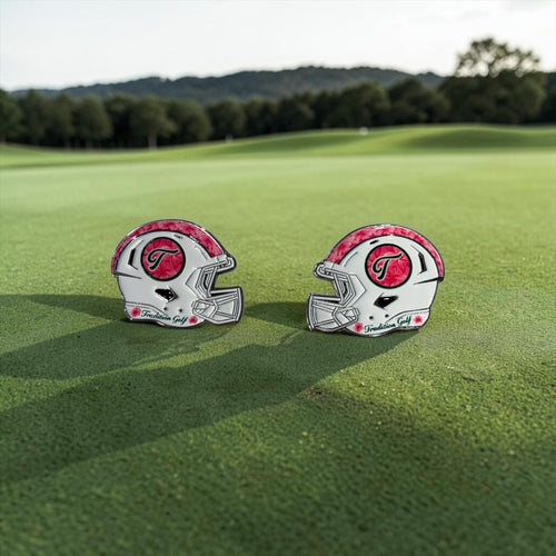 Azalea Football Helmet Double-Sided Ballmarker