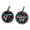 Miami Vice Bag Tag with Carabiner