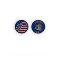 Tradition Patriotic Double Coin Ball Marker