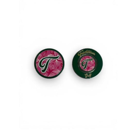 Tradition Azalea Double Coin Ball Marker