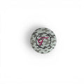 Snow Camo Hammered Edge Ball Marker