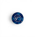 Blue Camo Hammered Edge Ball Marker